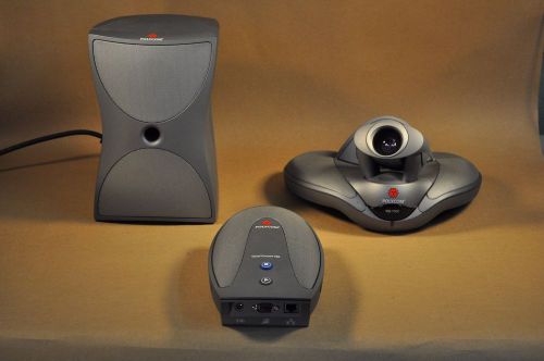Polycom VSX7000 Video Conference unit with Subwoofer and Microphone