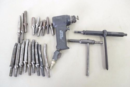 U.S Air Tool 100B Air Hammer Rivet Gun 100 b Aerospace Tools with chisel pieces