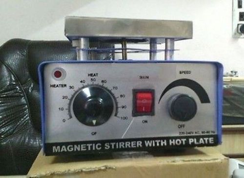 MAGNETIC STIRRER WITH HOT PLATE