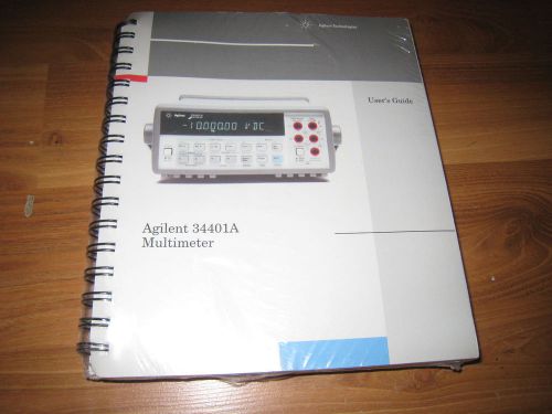 New Agilent 34401A Multimeter User&#039;s Guide &amp; Service Guide