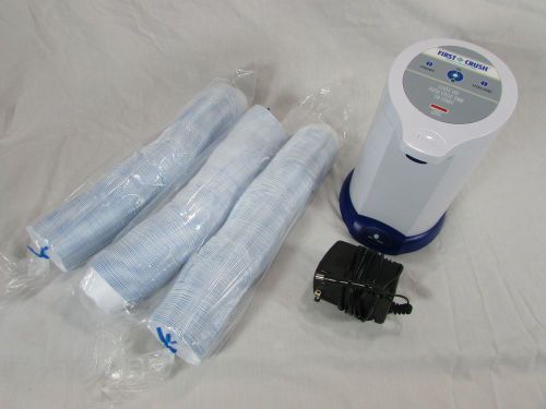 First Crush 1001-A cordless rechargeable pill crusher &amp; 750 cups~VIDEO #2