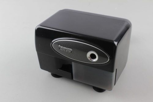 Panasonic Electric Pencil Sharpener Model KP-310 with Auto-Stop Black Matsushita