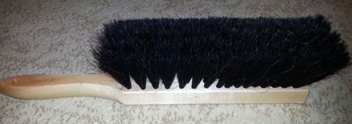 8in Horsehair Counter Duster with Wooden Handle