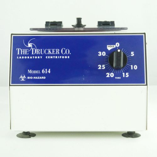 Drucker laboratory centrifuge model 614b for sale