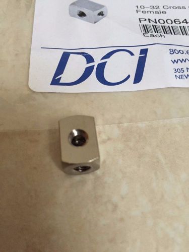 Dci model# pn 0064 10-32 cross connector, female (4 pieces) for sale