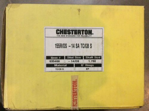 New Chesterton 635468 Cartridge Seal 14/OS Shaft 1.75&#034; 155R/OS-14SA TC/CB S