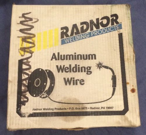 RADNOR ER 4043 Aluminum Welding Wire 0.035&#034; (0.9mm) 16 Lb. Roll 64001508 -NIB