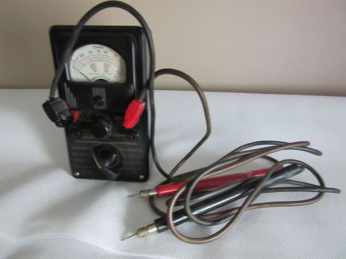 1940&#039;s? Vintage SIMPSON Electric Co. MODEL 240 VOLT-OHM- Milliammeter Hammeter