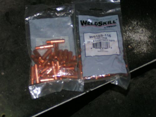 Tweco WS16S-116 Weldskill Contact Tip 1160-1428 pkg=25