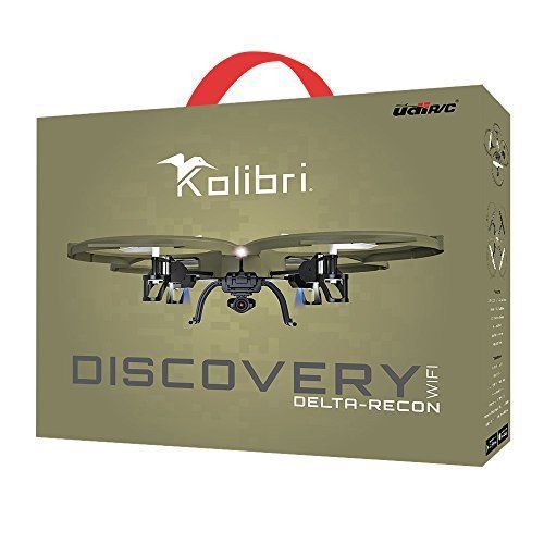 Kolibri Camera Photo Features Discovery Delta-Recon WiFi U818A Quadcopter Drone