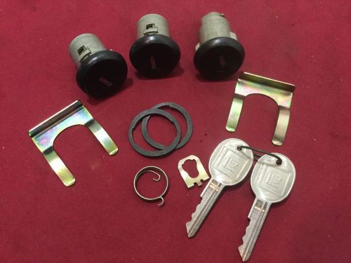 GM Original Trunk/Door Locks, Set of 3 w/ working Keys - Locksmith
