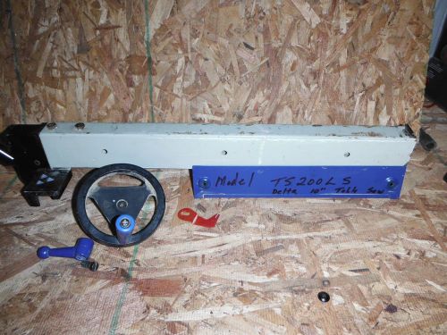 Delta TS200LS 10 inch table saw parts