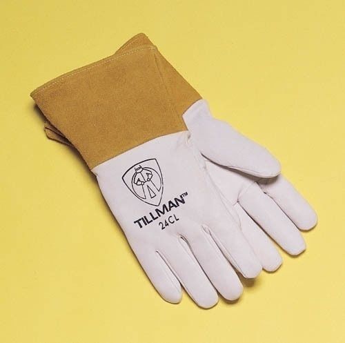 Tillman 24c-m top grain kidskin tig welding gloves medium for sale