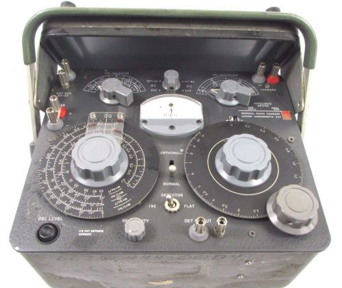 General radio gr impedance bridge meter resistance capacitance 1650-a 1650a for sale