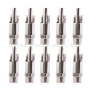 10pcs straw type stainless steel pig automatic nipple drinker waterer feeder for sale
