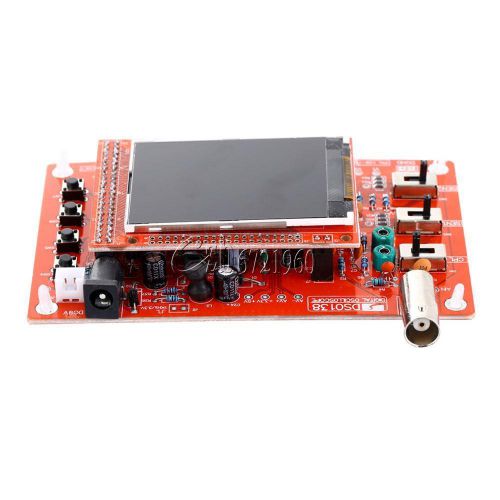 Dso138 2.4&#034; tft digital oscilloscope acrylic case diy kit smd soldered new for sale