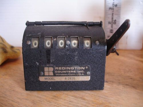 Vintage Redington Traffic Counting Machine Steampunk Counter 1960&#039;s Model 4-2835