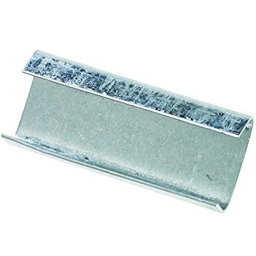 Aviditi SSHD114OPEN Open/Snap On Heavy Duty Steel Strapping Seals, 1 1/4&#034; (Pack