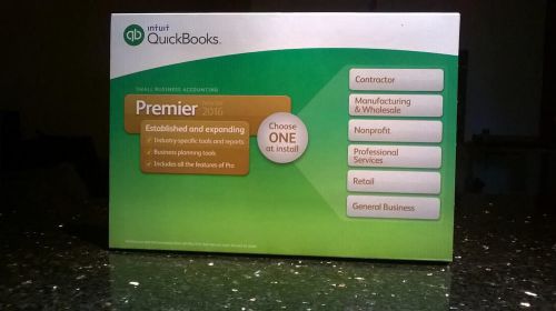 Quickbooks desktop premier 2016 small business accounting may 2019 windows for sale