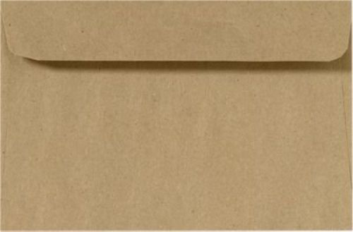 LUXPaper 9 x 12 Booklet Envelopes - 100% Recycled - Grocery Bag Brown (50 Qty.)