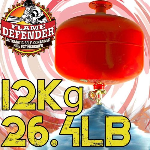 Automatic fire extinguisher 12 flame defender grow room flame fighter for sale
