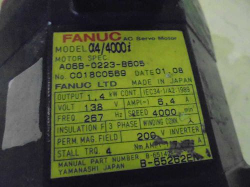 FANUC A06B-0223-B605 *NEW NO BOX*