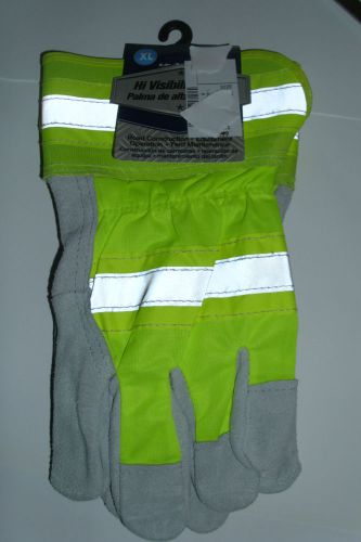 Men&#039;s High Visibility Road Construction Work Gloves