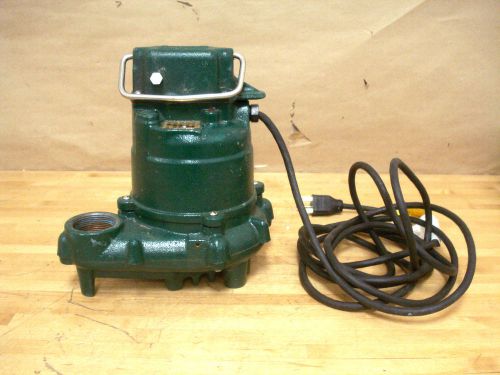 Zoeller e57 submersible sump pump, 1/3 hp, 230v, 1 ph for sale