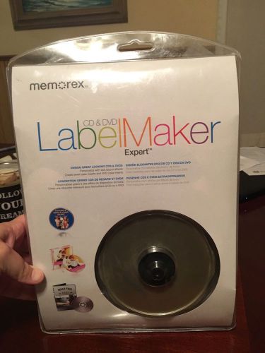 Memorex Label Maker Expert Kit Software Labels CD &amp; DVD