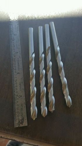 4 ptd high speed 1/4&#034; drill bits for sale