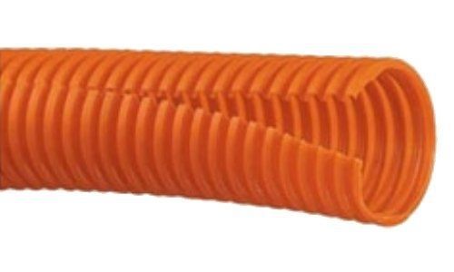 Panduit CLT25F-C3 Slit Corrugated Loom Tubing, Orange