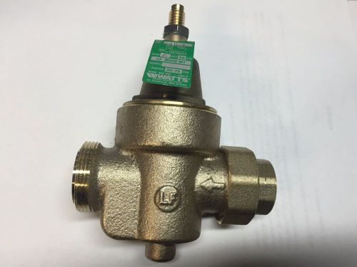 watts water pressure regulator LFN55BM1-U  3/4 NPT 25-75 PSI