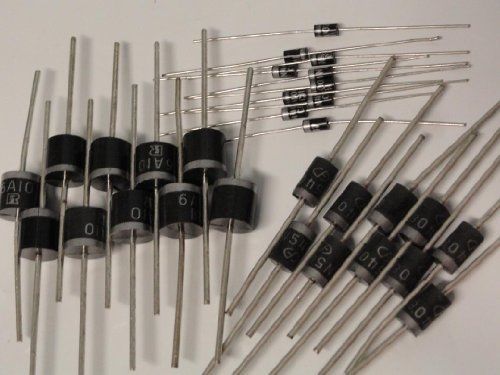 TEP USA 30 Pack Assortment of Power Diodes 1A 3A 6A Amps