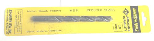 2 pcs. 10mm Twist Jobbers Drill bits Metric High speed steel cutting hs hss 2pc