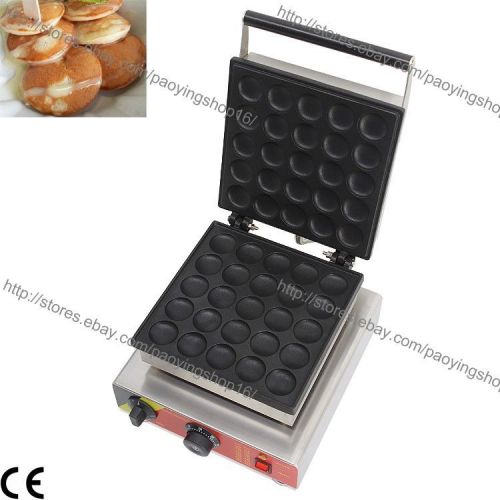 Commercial Nonstick Electric Dutch Poffertjes Mini Pancake Maker Machine Baker