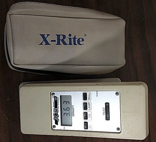 X-rite 331 battery operated black &amp; white densitometer w/ new batteries for sale