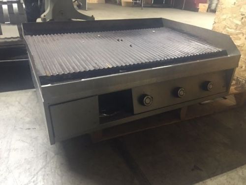 Commercial Grooved Electric Griddle-36 &#034;-Selling &#034;AS IS&#034;
