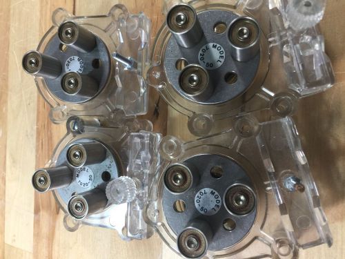 4 cole parmer masterflex peristaltic pump head kit - stainless shaft - 7020-50 for sale