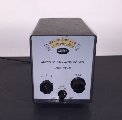 AMECO MODEL VFO-621 For Ham Radio Amateur Radio UHF/VHF 50/144/220 MC.