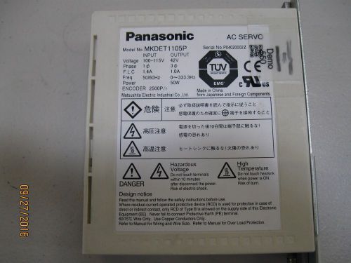 Panasonic MKDET1105P  AC Servo Controller