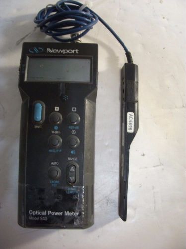 Newport 840-C Handheld Optical Power Meter With 818-ST Calibrator - USED