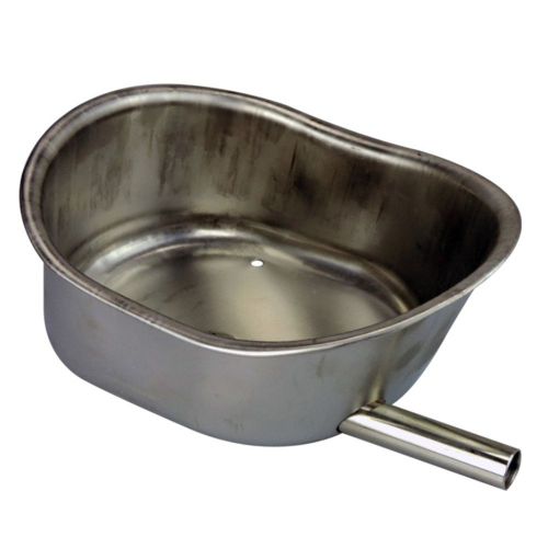 Oval Ellipse Stainless Steel Water Bowl Automatic Pig Drinker