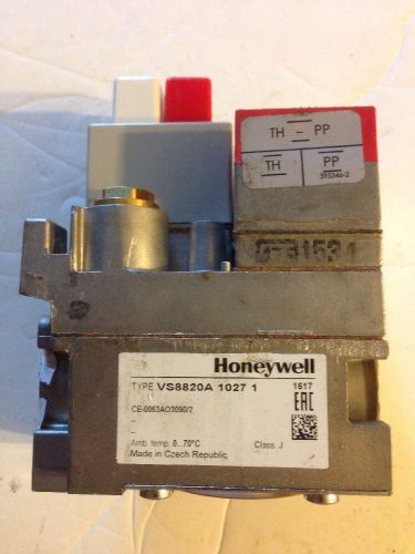 New honeywell vs8820a 1027 1 gas valve frymaster/ dean fryer 8072122 for sale