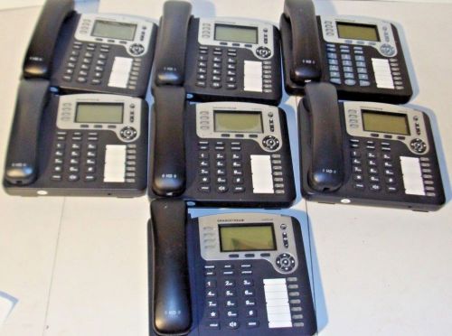 Lot (7) Grandstream GXP2100 Enterprise IP Phones