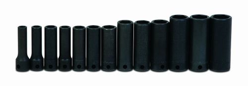 Williams ms-12-13h 3/8 drive deep impact socket set 6 point, 13 pieces for sale