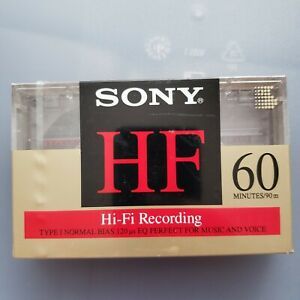 Sony HF 60 minutes Hi Fi Recording Factory Sealed Fast shipping