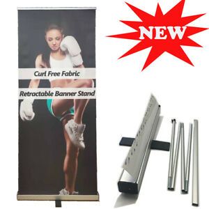 24&#034;x72&#034; NEW and Heavy-Duty Standard Retractable Roll Up Banner StandFrame ONLY