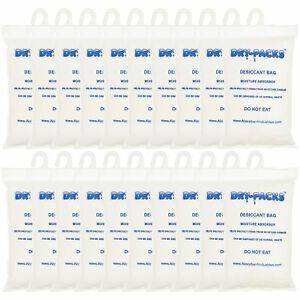 4.5 LBS Container &amp; Cargo Dry With Hook - 20 Pack           White