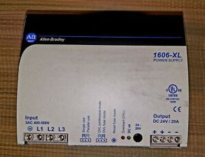 ALLEN BRADLEY Power Supply 1606-XL480E-3W SER B Used