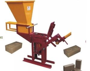 Ecological clay Brick Making Machine PLANS build your own DIY